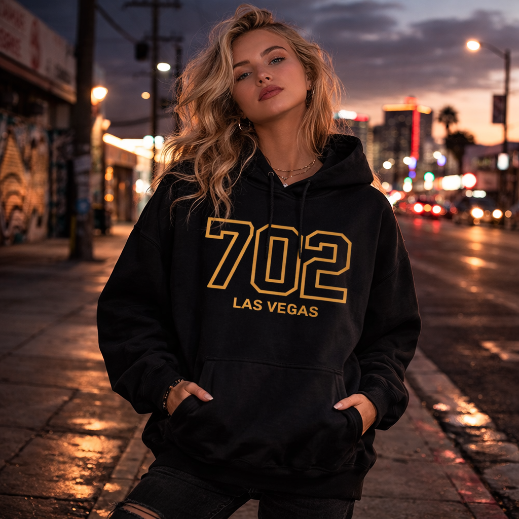 702 Las Vegas Hoodie (UNISEX)